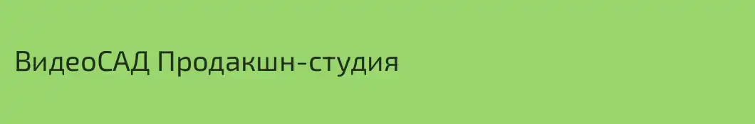 ВидеоСАД Продакшн-студия